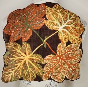 Men's 70s pocket square kerchief